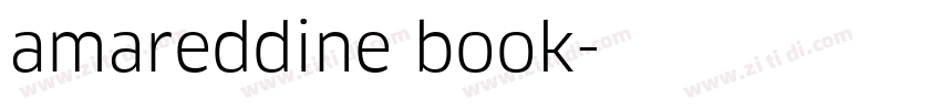 amareddine book字体转换
